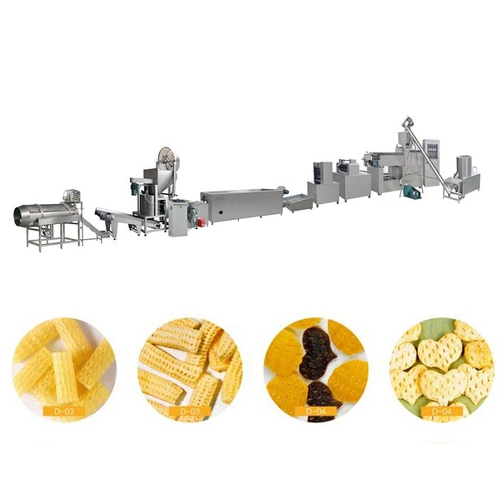 2D3D Extruded Snacks Pellet Production Line