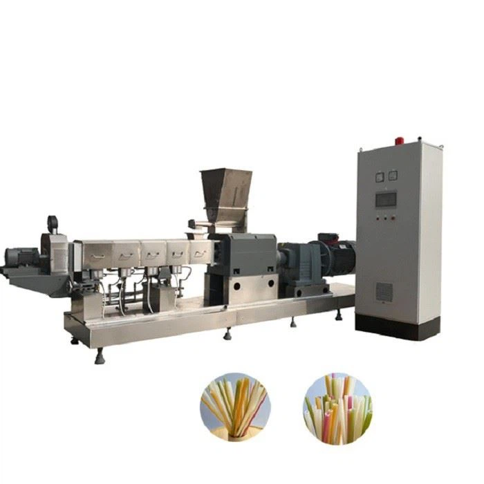 Automatic Rice Straw Making Extruder Machine