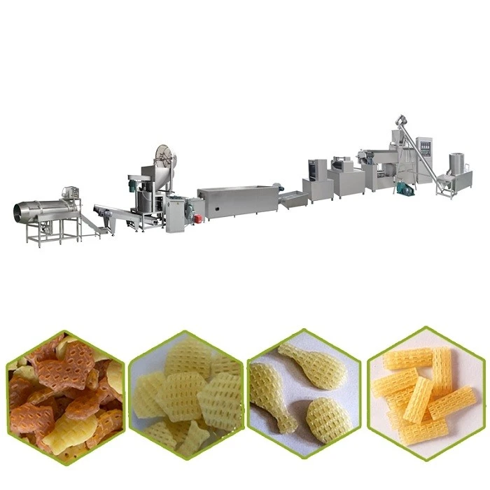 Extruded Snacks Food Making Machine
