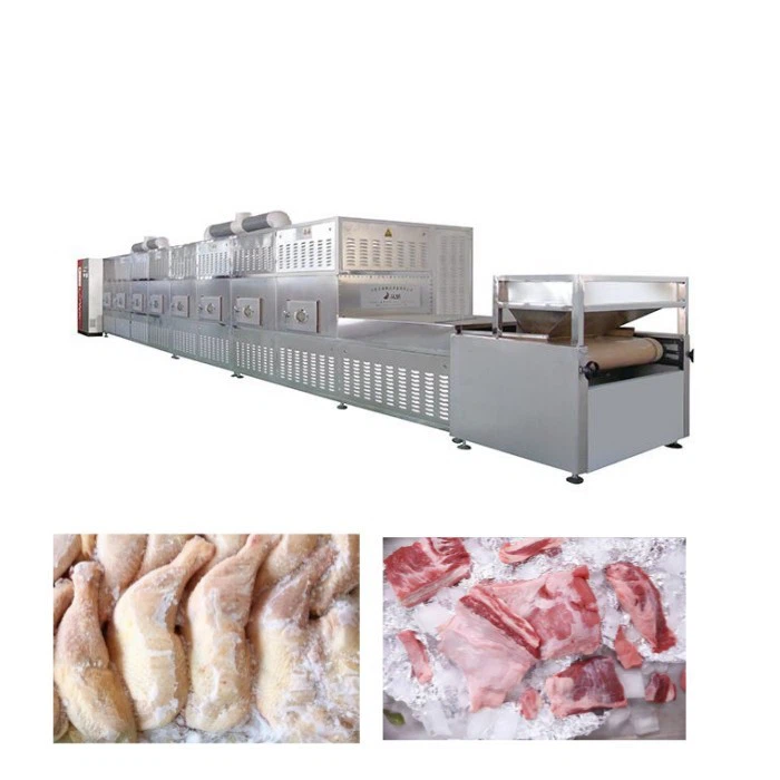 Microwave Thawing Equipment for Frozen Meat