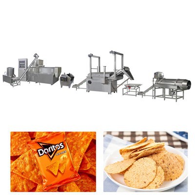 Fried Doritos Snack Extruder Machine